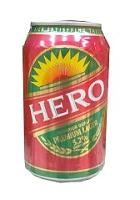 Hero Lager Beer Can 33cl
