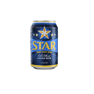 Star Lager Beer Can 33cl