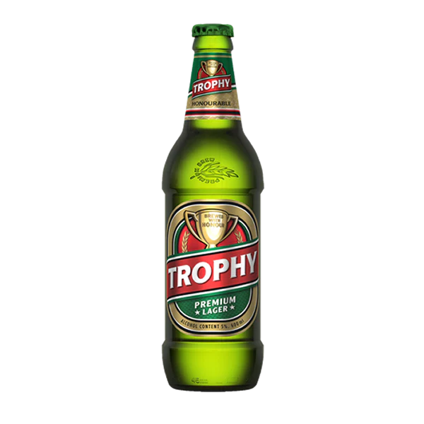 Trophy Lager Beer 60cl