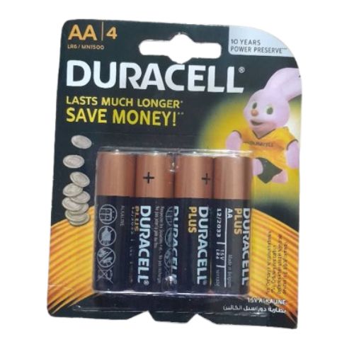 Duracell AA Batteries 4 Pack